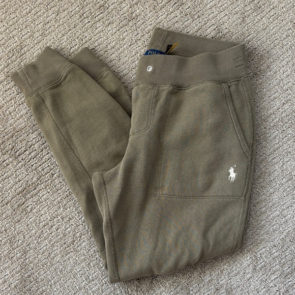 Polo Ralph Lauren Pants - Polo by Ralph Lauren ladies Green Jogger Pants SZ small